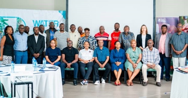 Group photo of some Members of Parliament that participated in a two-day training on climate adaptation strategies for WASH at Inter-Continental Hotel in Lusaka.